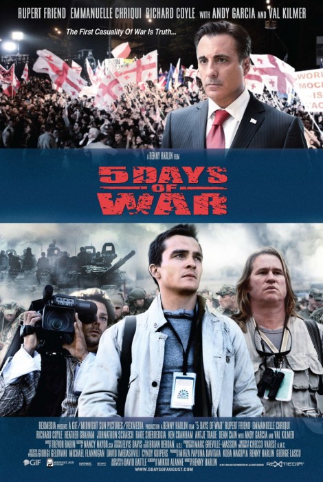 5 Days of War - film plakat