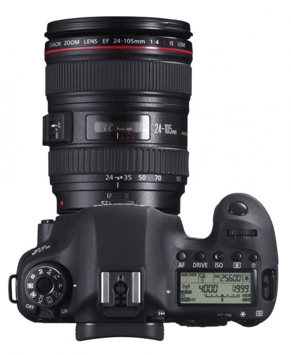 Canon EOS 6D - DSLR Oppe fra