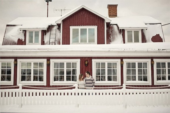 Vinter bryllup - by http://nordicaphotography.com/
