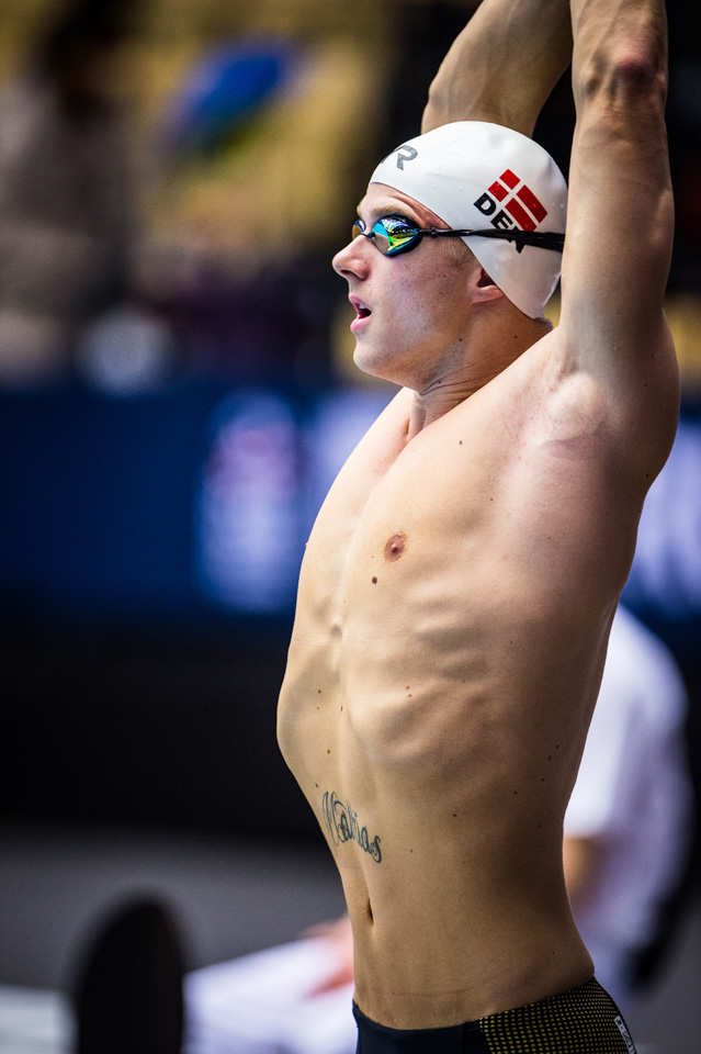 Dansk svømmer klar til start ved EM i Herning 2013