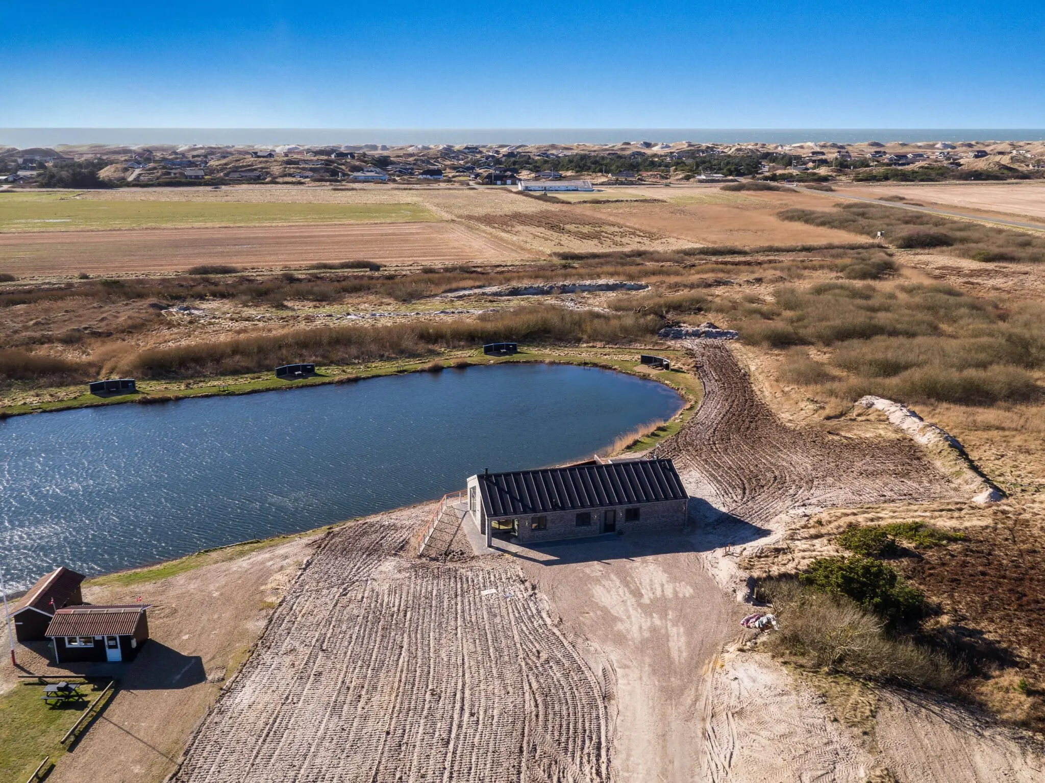 Drone fotograf - Sommerhus - ringkøbing