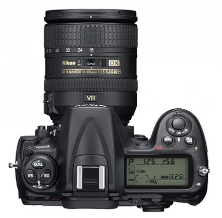 Nikon D300s top