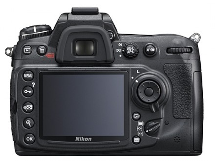 Nikon D300s back