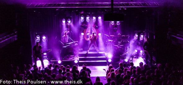 Queen Machine koncert billeder fra Fermaten i Herning