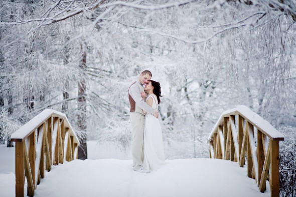 Vinter Bryllupsbilleder - by 