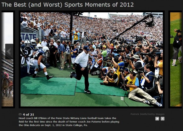 U.S News - Best sport moments of the year 2012