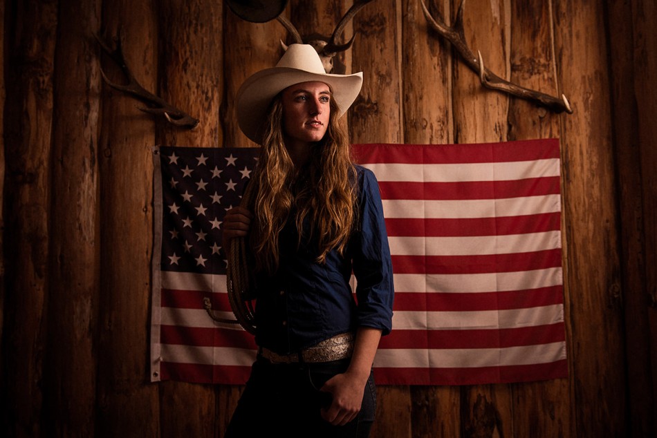 Portræt billede af Cowgirl