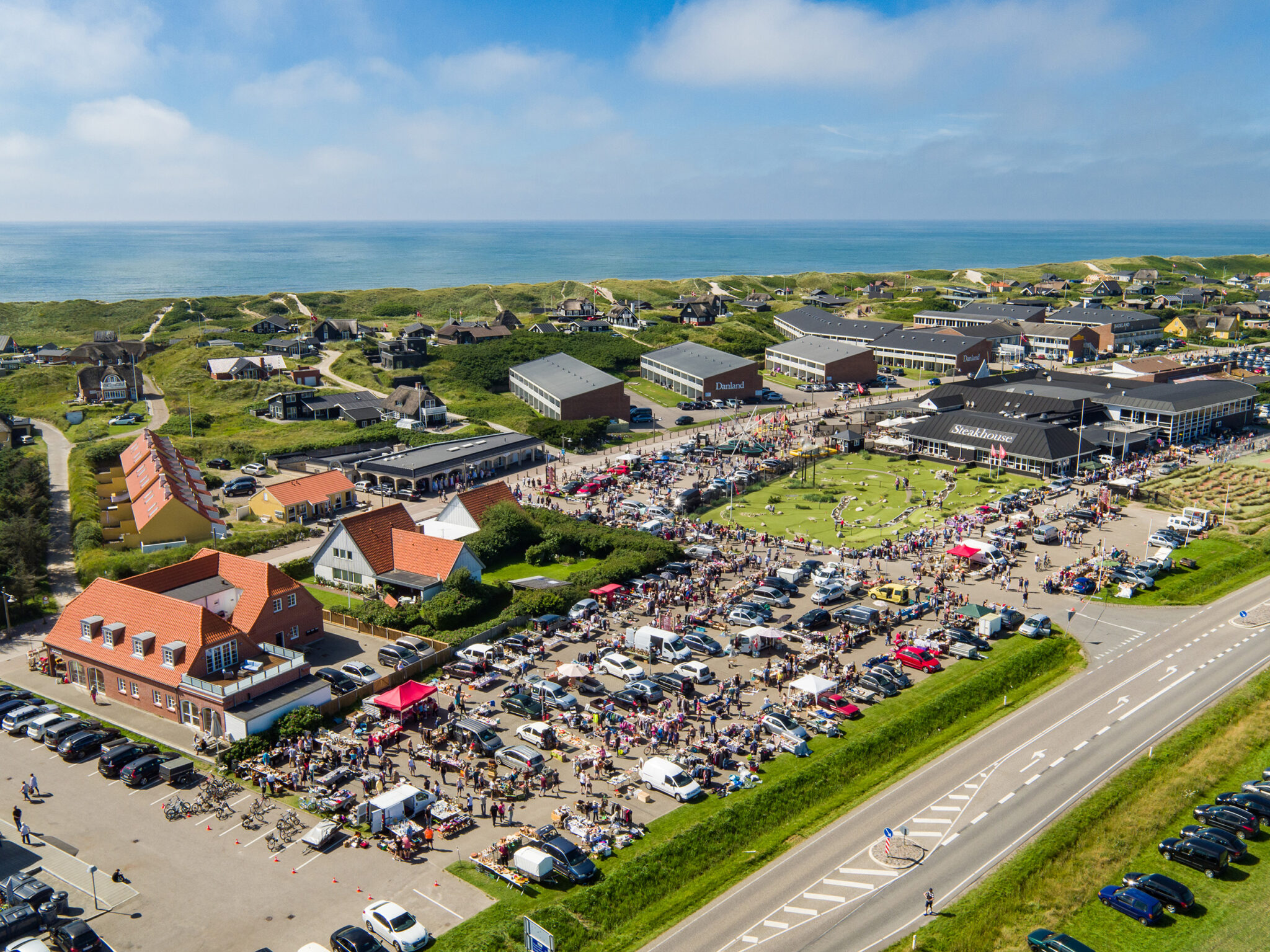 Drone fotograf - Søndervig - Marked