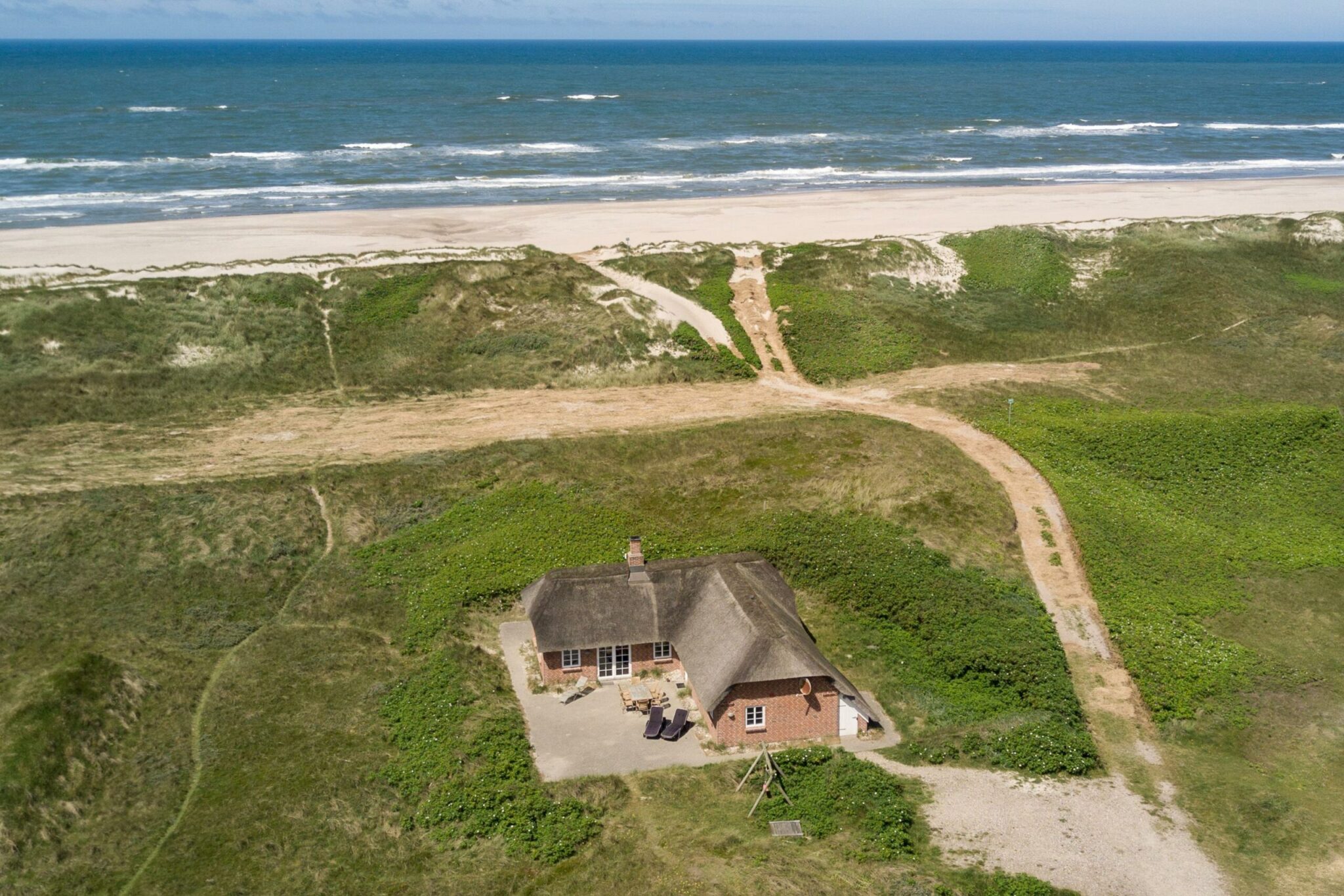 Sommerhus - drone - fotograf