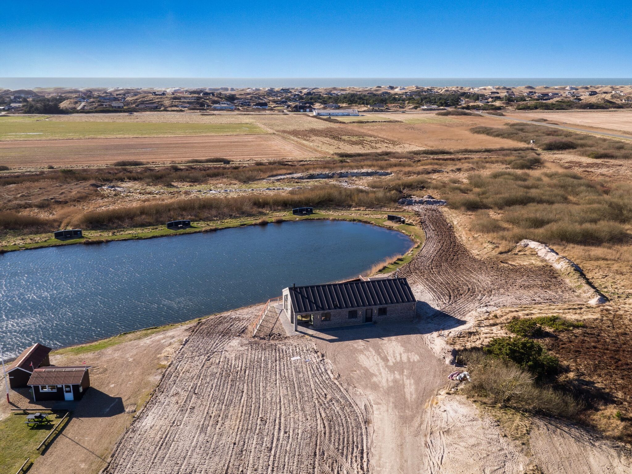 Drone fotograf - Sommerhus - ringkøbing