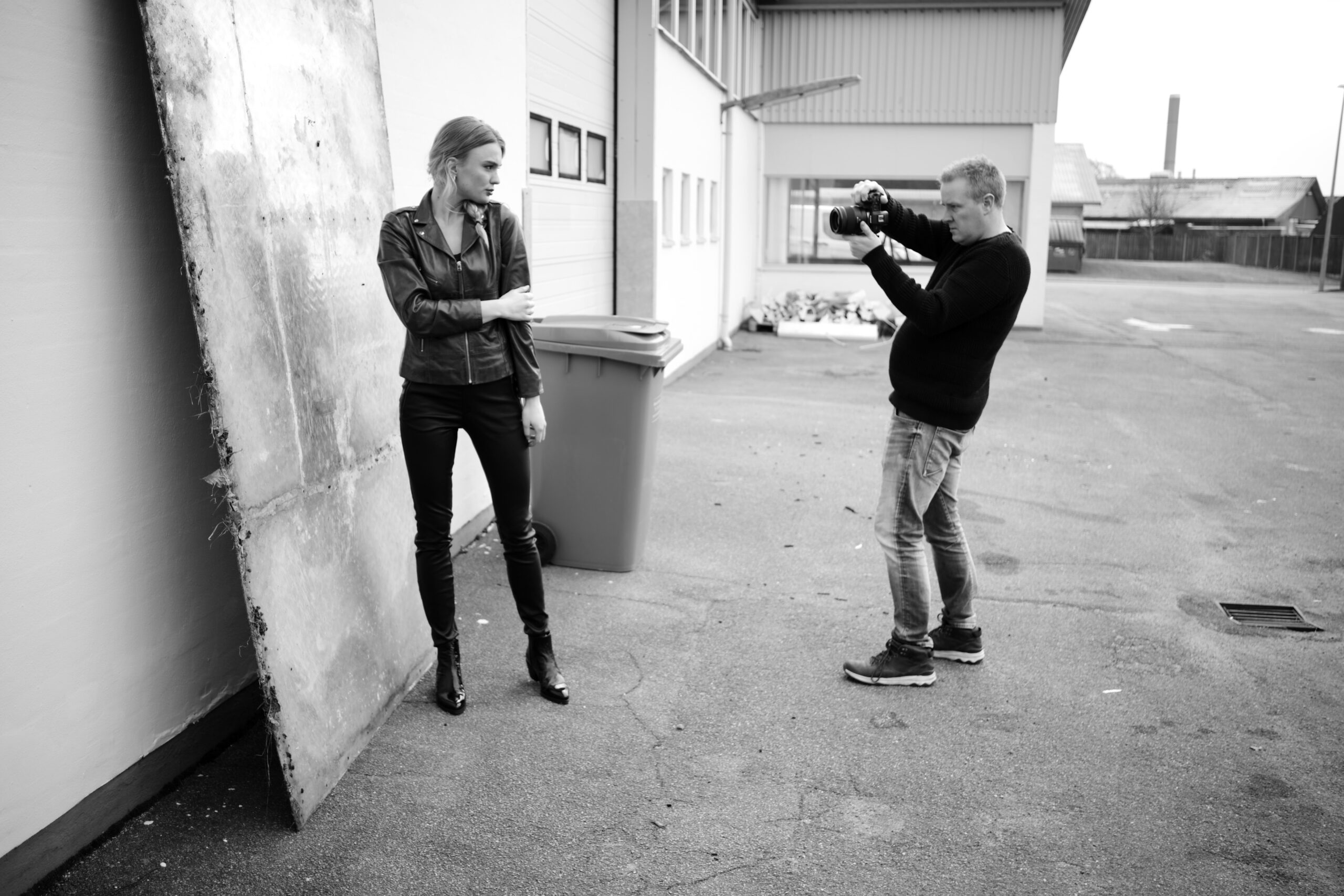 Fashion shoot i Herning med Fotograf