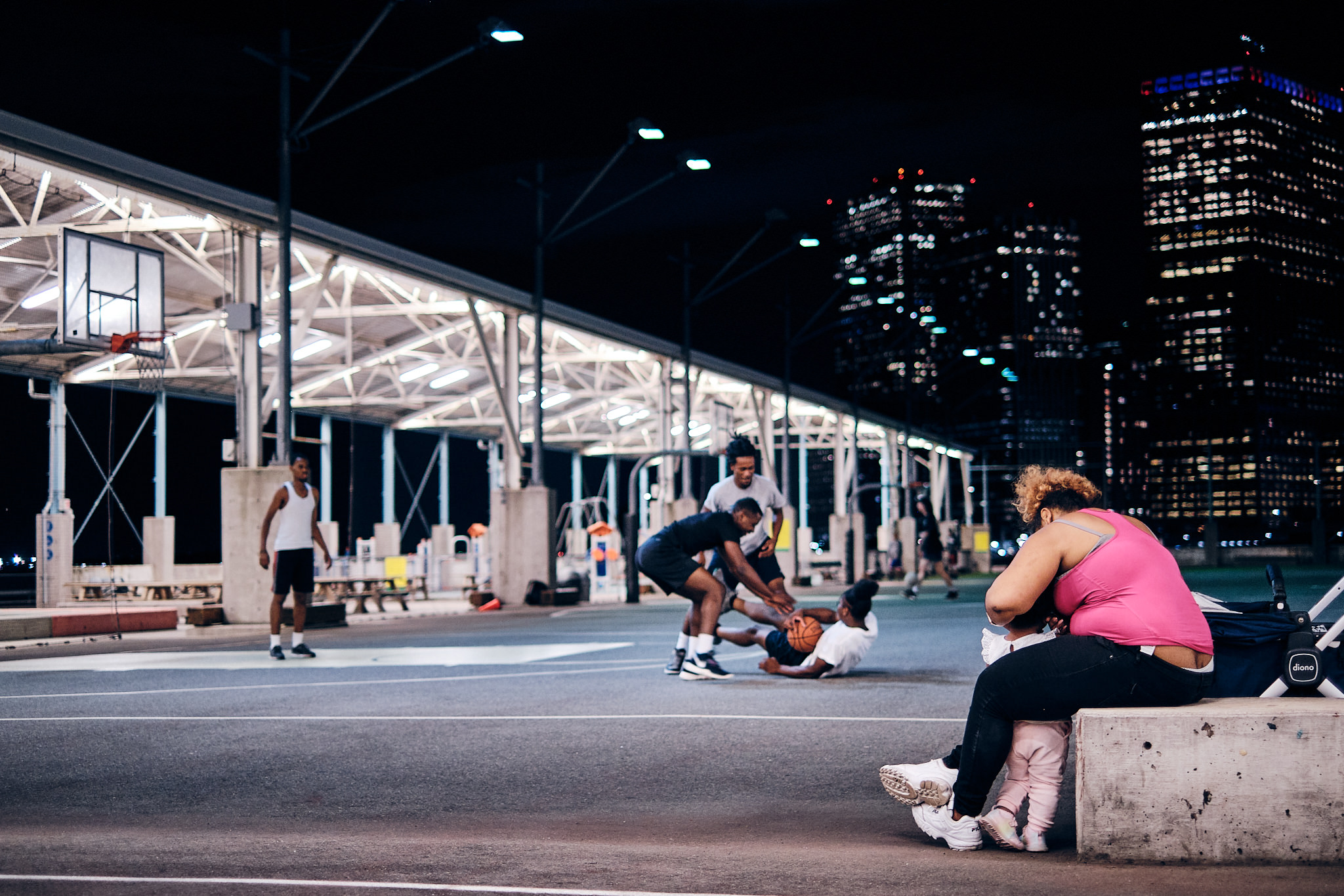 Skyline basketball - a sense of place