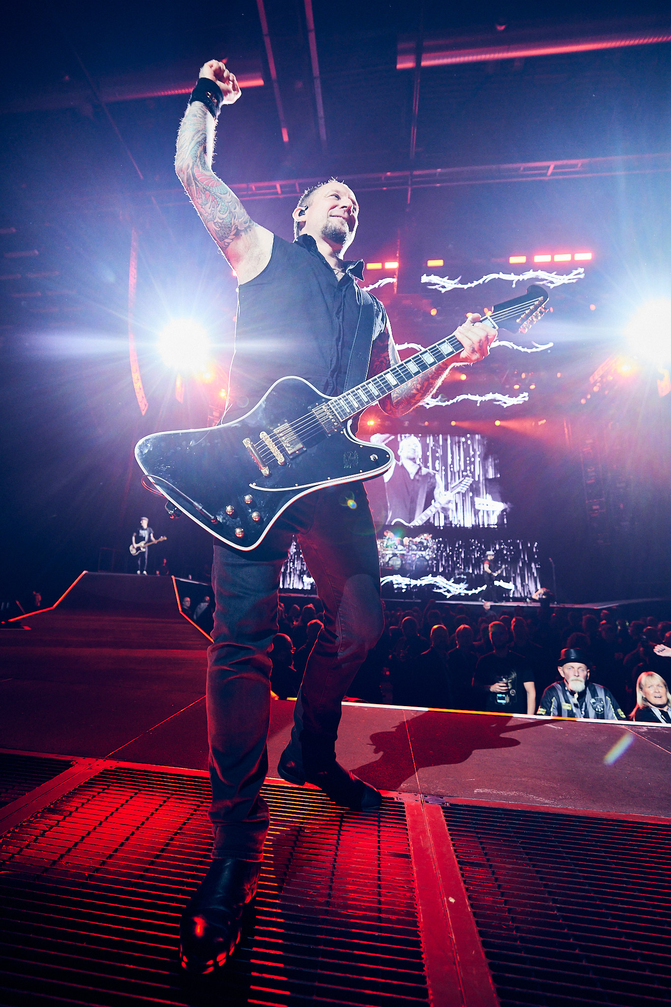 Volbeat front mand Michael Poulsen - Boxen Herning