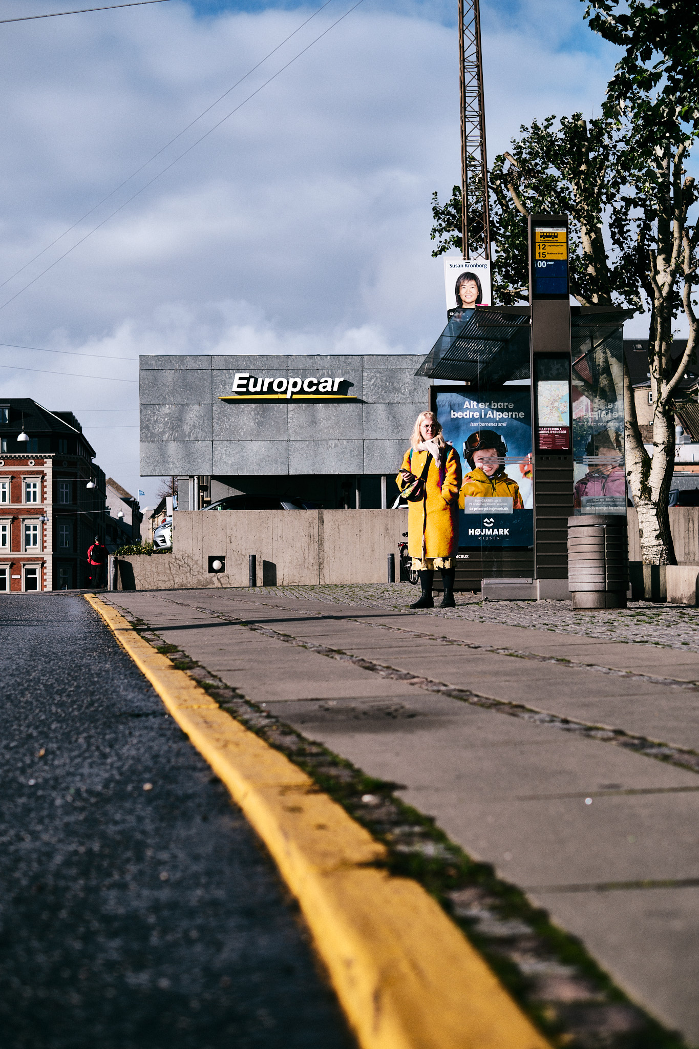 Yellow – Gult i gult i gult – taget i Aarhus centrum Yellow - Gult i gult i gult - taget i Aarhus centrum