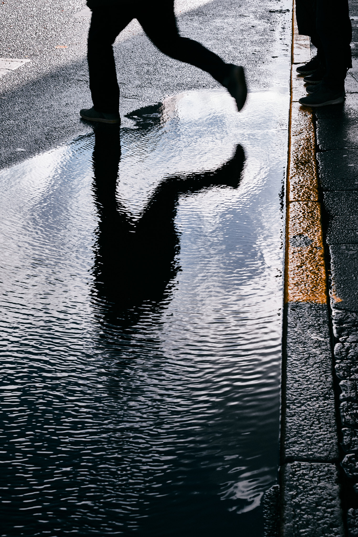 Wet reflections in Aarhus