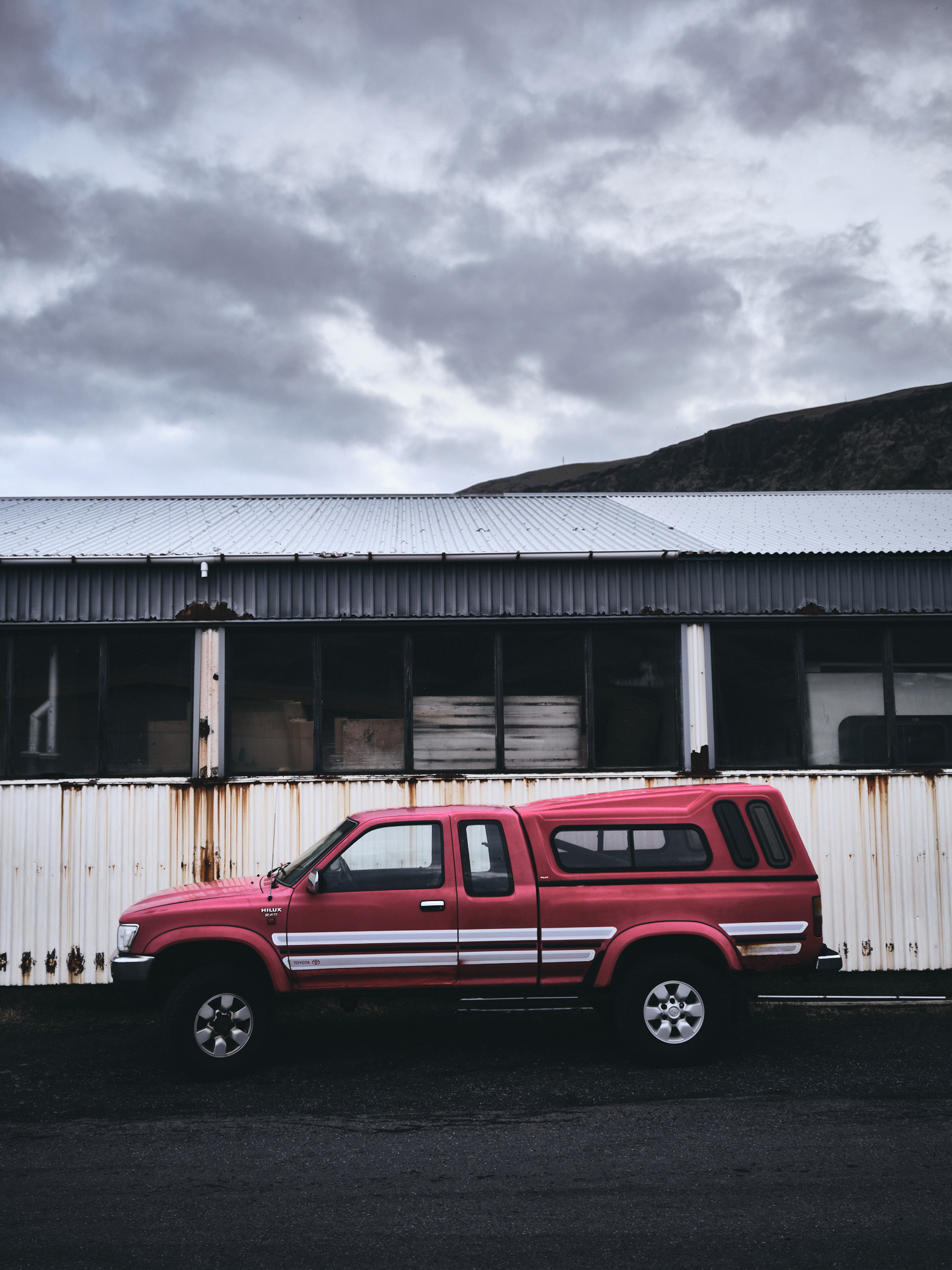 Street photo - Iceland - Old truck